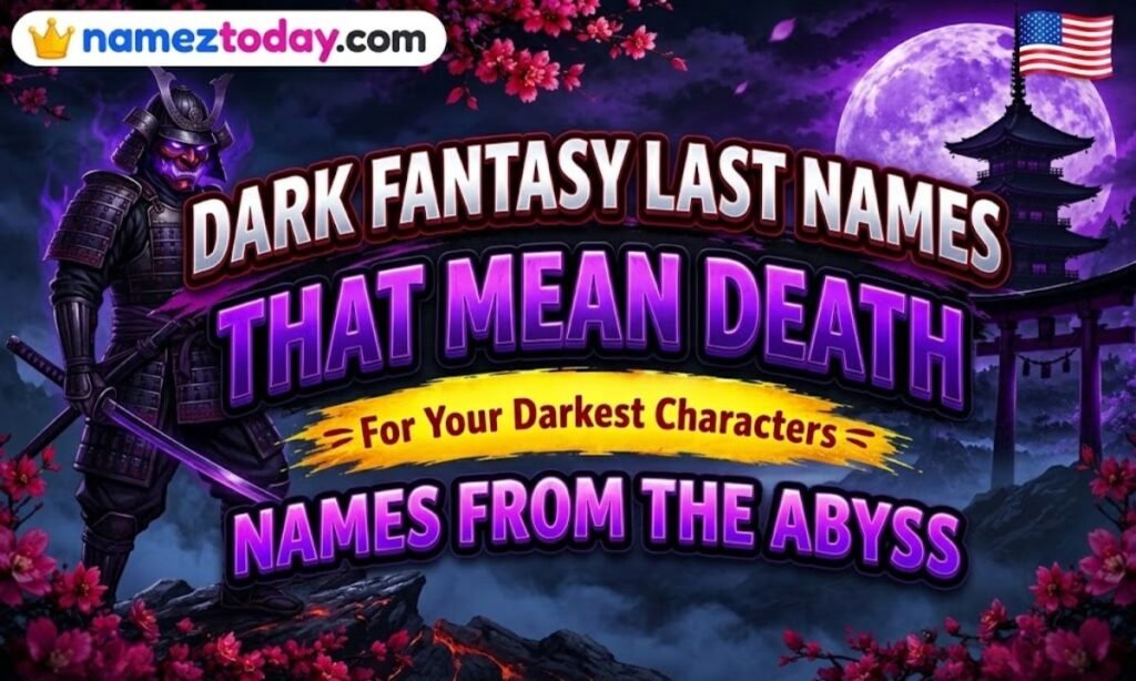 Dark Fantasy Last Names That Mean Death
