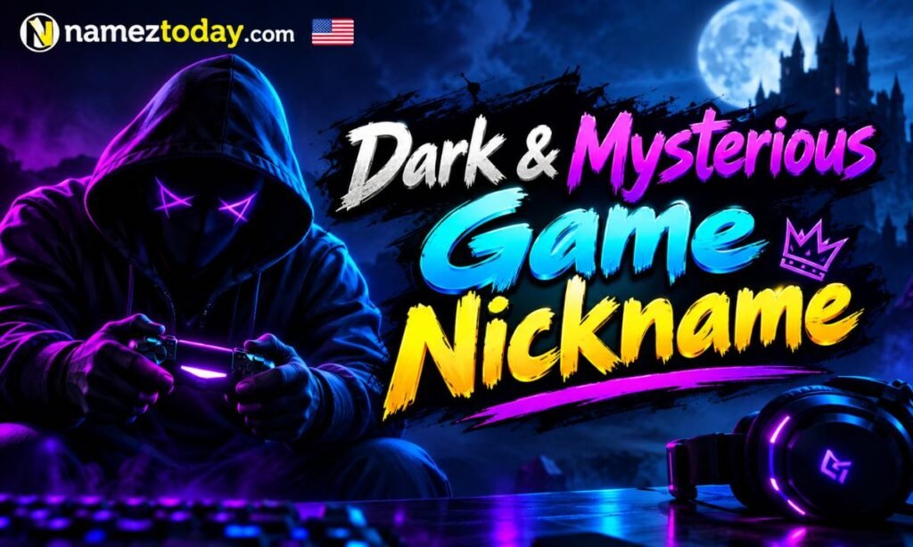 Dark & Mysterious Game Nicknames