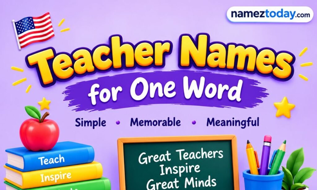 English Teacher Names