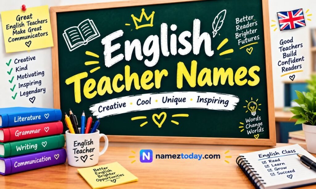 English Teacher Names