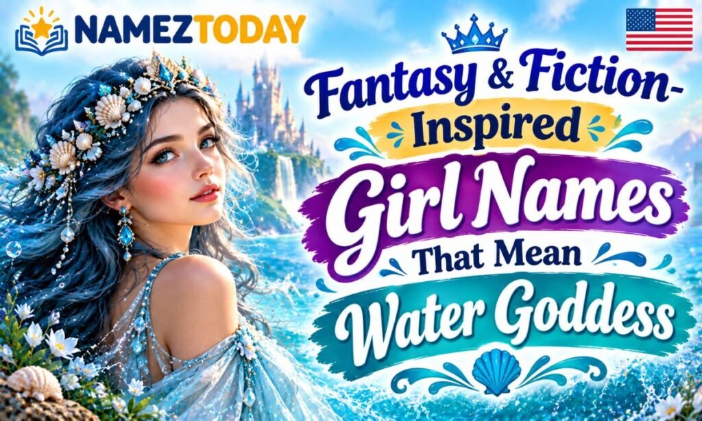 Fantasy & Fiction-Inspired Girl Names That Mean Water Goddess