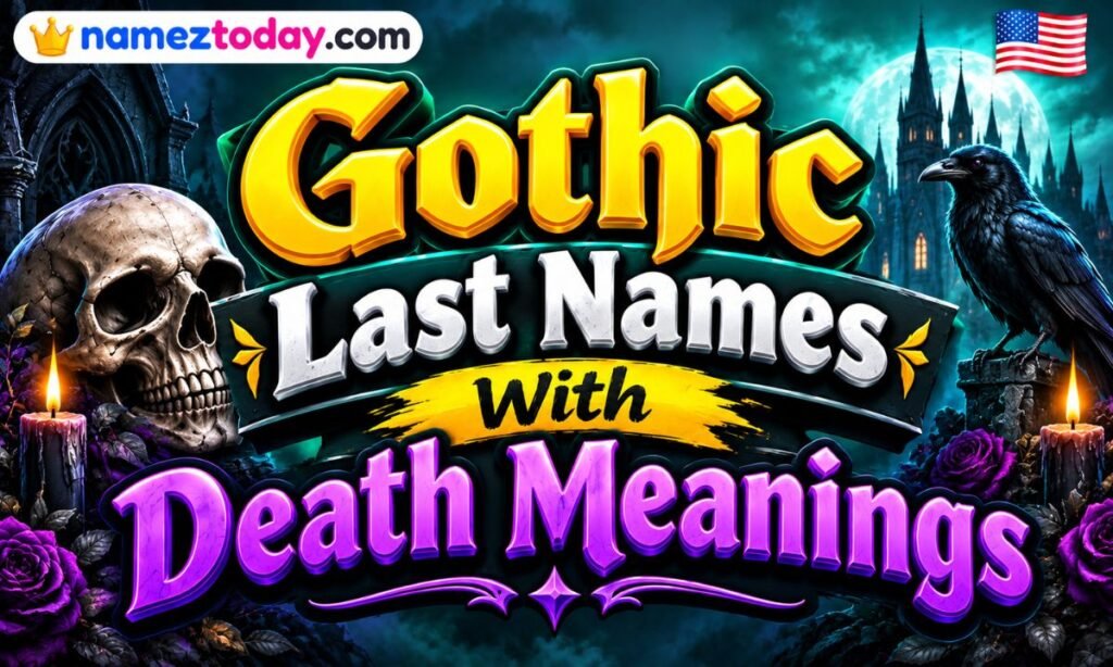 Gothic Last Names With Death Meanings