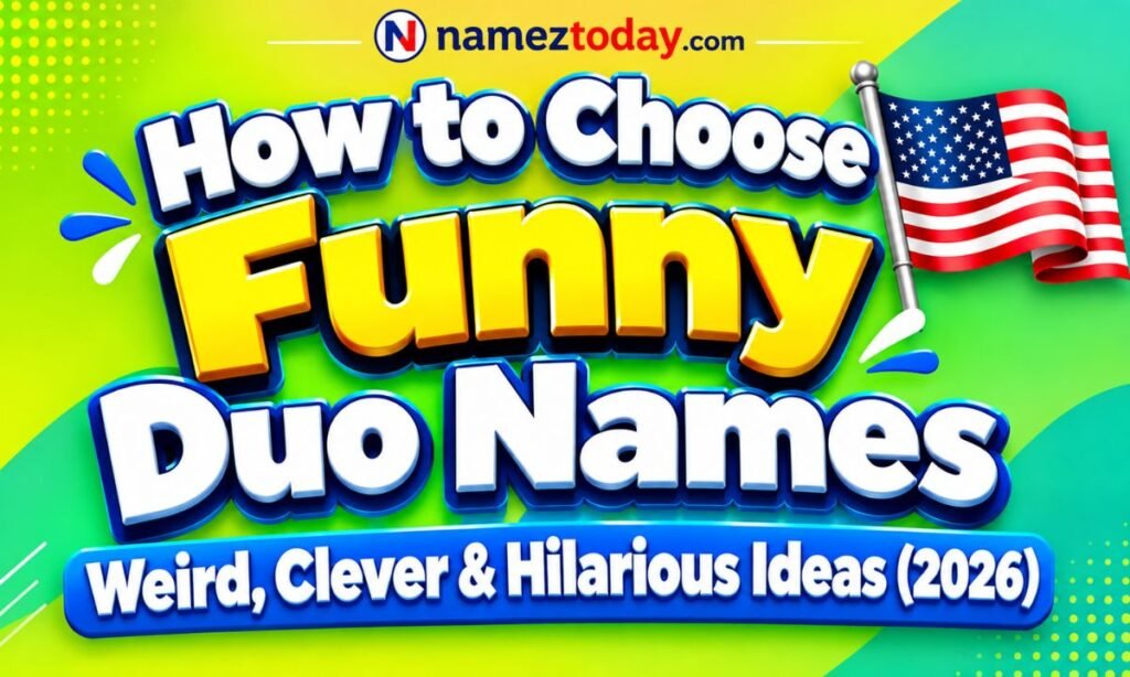 How to Choose Funny Duo Names 