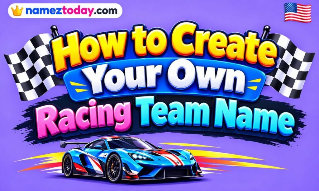 How to Create Your Own Racing Team Name