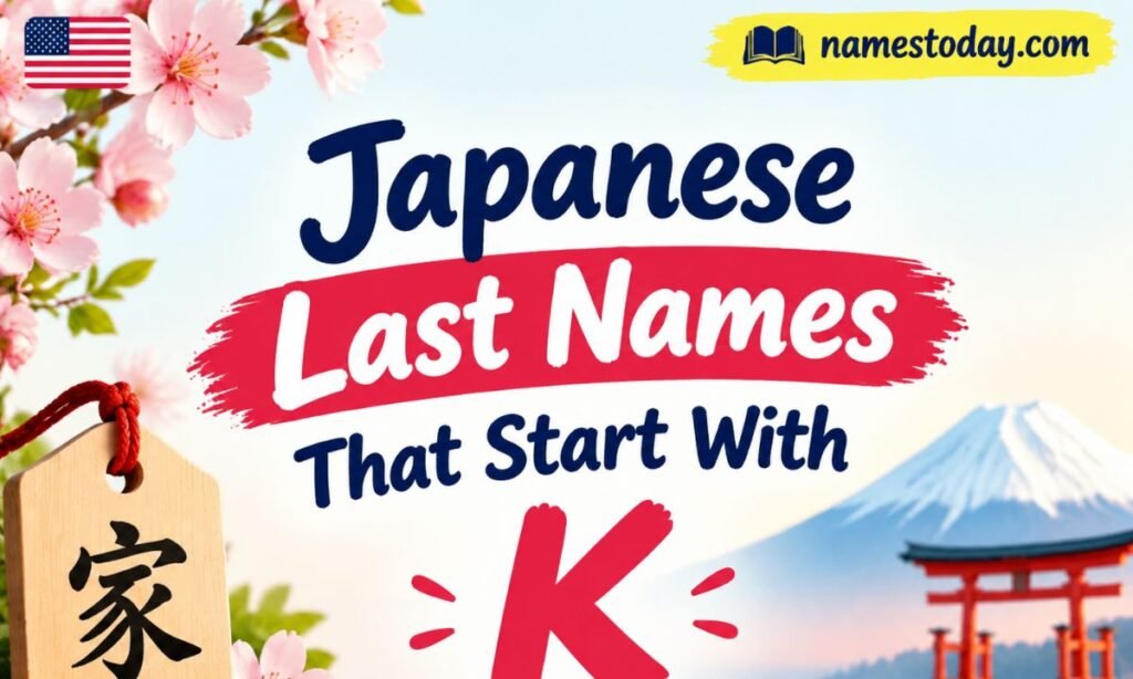 Japanese Last Names That Start With K