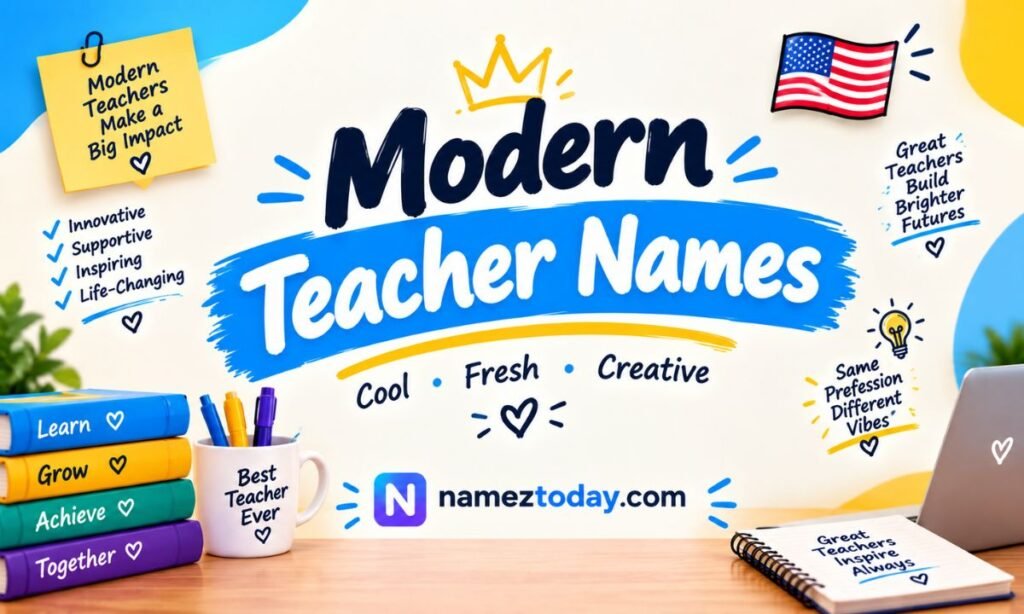 Modern Teacher Names