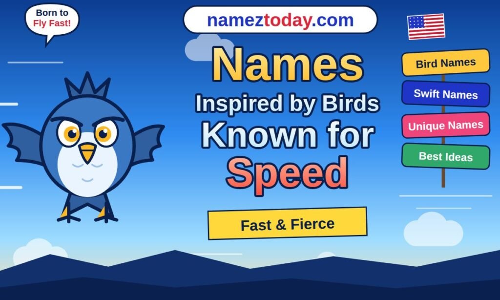 Names Inspired by Birds Known for Speed