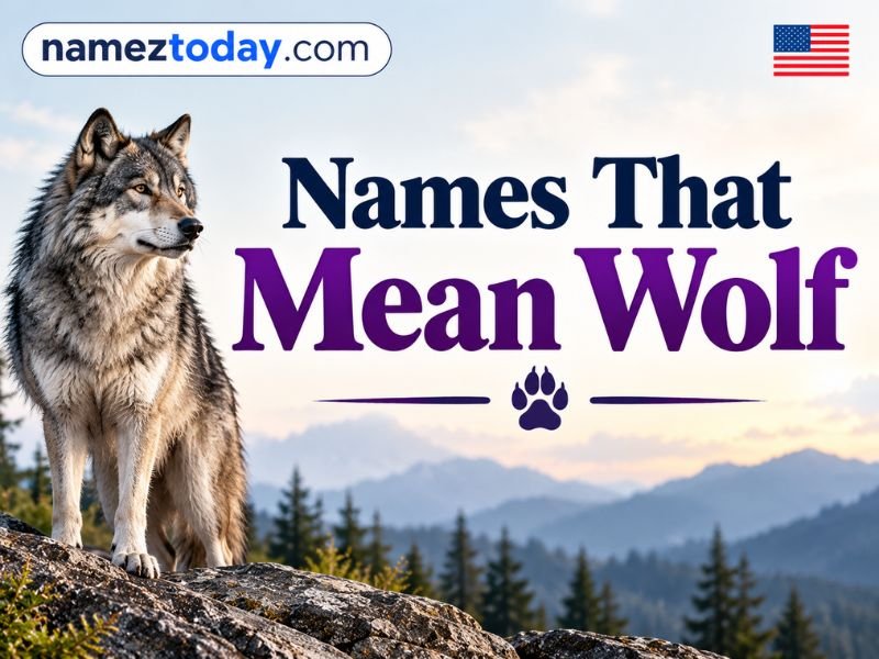 Names That Mean Wolf