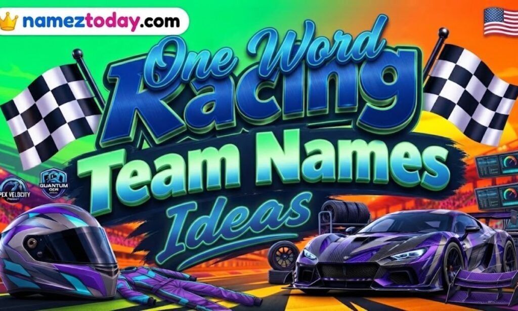 One Word Racing Team Names