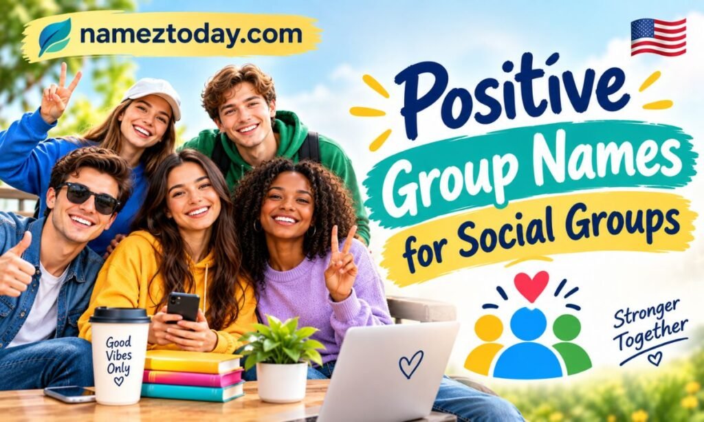 Positive Group Names for Social Groups