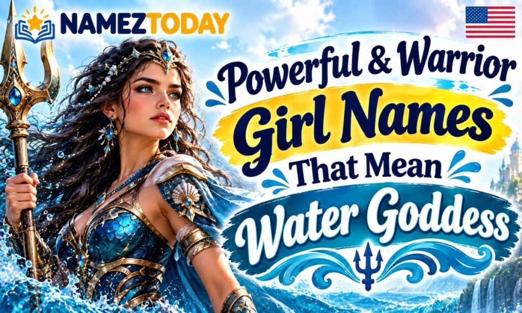 Powerful & Warrior Girl Names That Mean Water Goddess