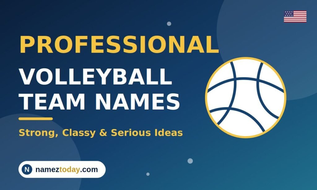 Professional Names Volleyball Team