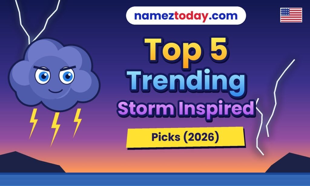 Top 5 Trending Storm Inspired Picks (2026)