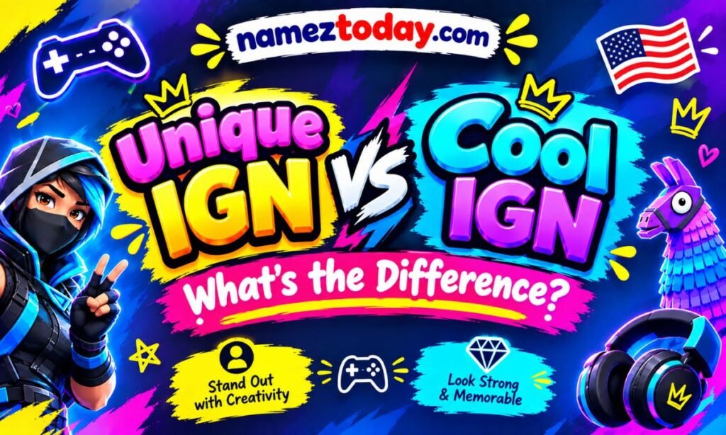 Unique IGN vs Cool IGN What’s the Difference