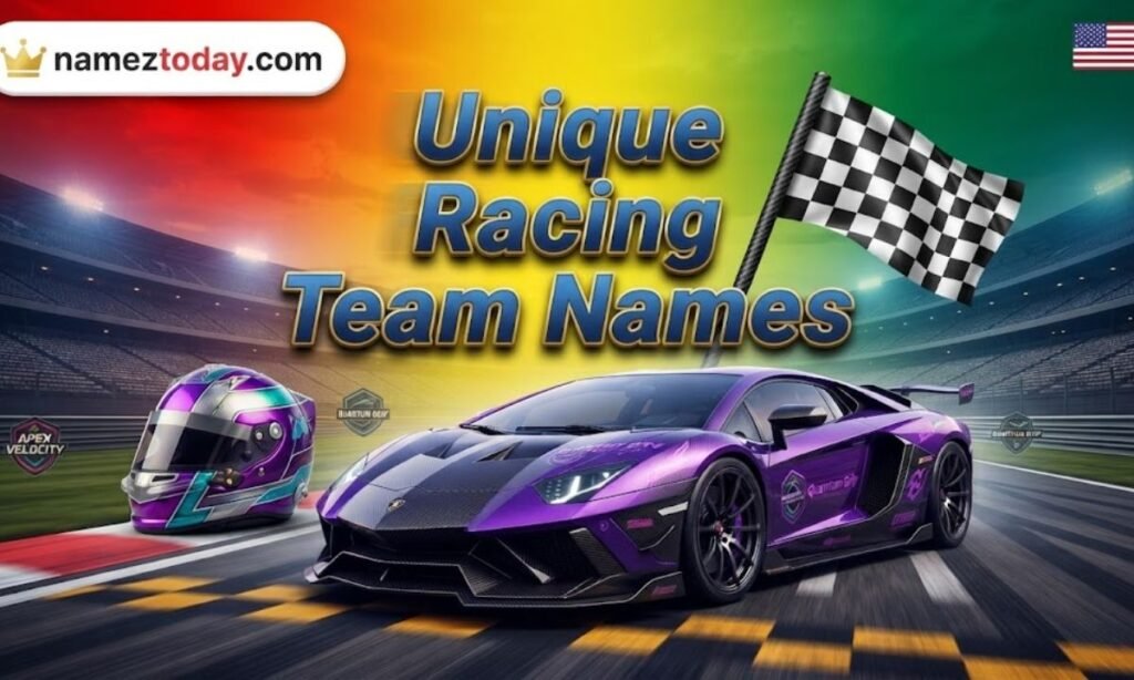 Unique Racing Team Names