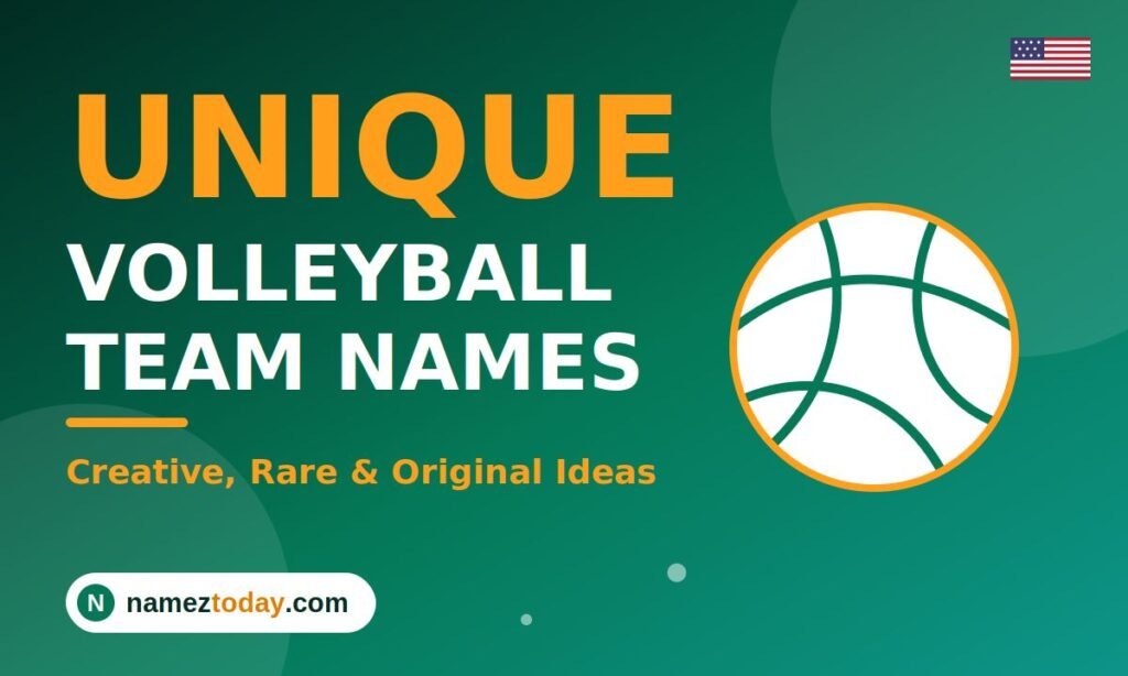 Unique Volleyball Team Names
