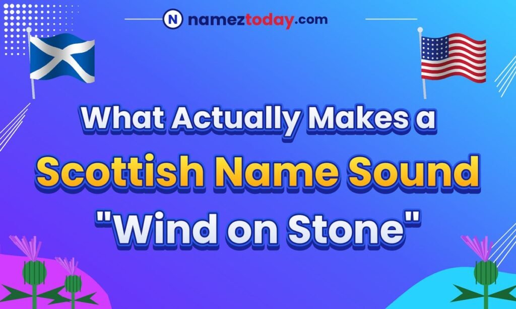 What Actually Makes a Scottish Name Sound Wind on Stone