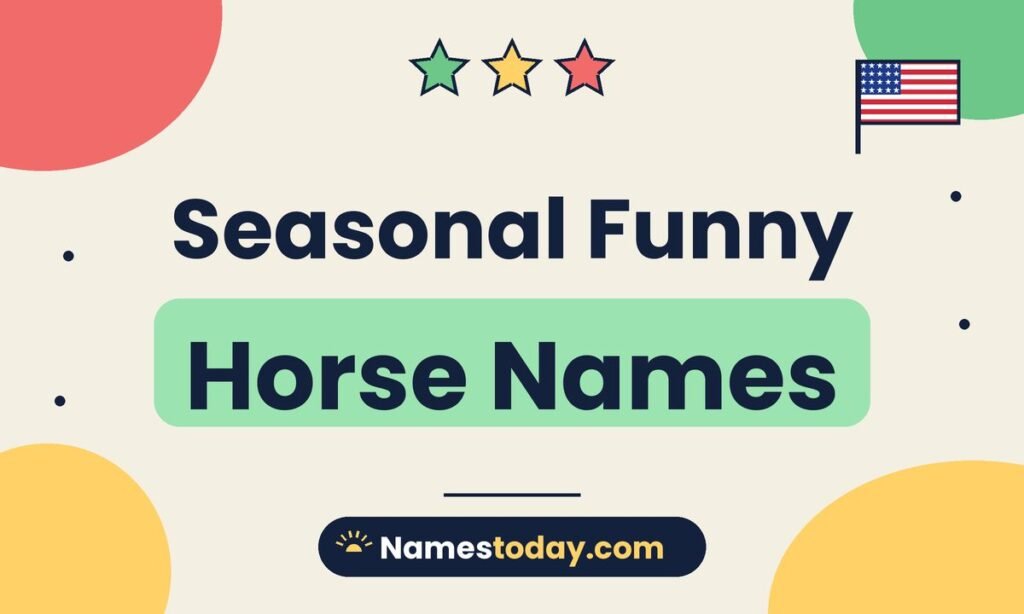 🎄 Seasonal Funny Horse Names